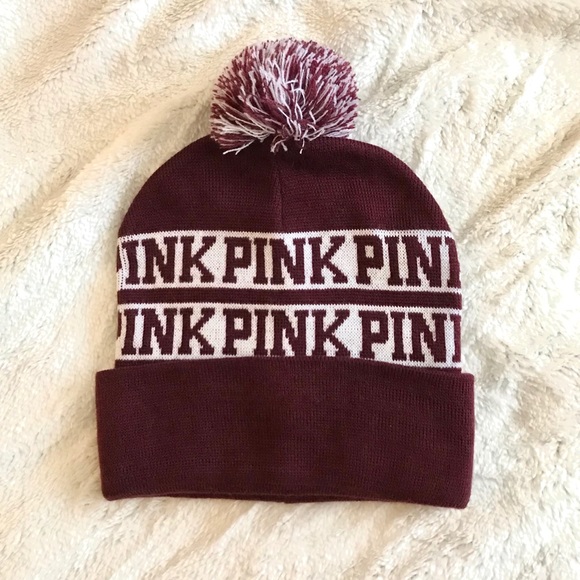 PINK Victoria's Secret Accessories - NWOT Victoria’s Secret PINK beanie